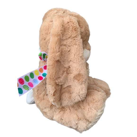 - NWOT Animal Adventure Easter Eggs Bunny Rabbit Stuffed Plush Toy Brown - Picture 3 of 8